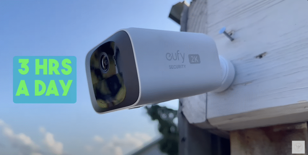 image of eufy s220 solar wireless outdoor security camera